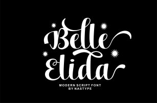 Belle Elida Font Download