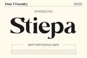 Stiepa Font Download