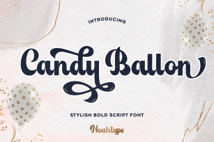 Candy Ballon Font Download
