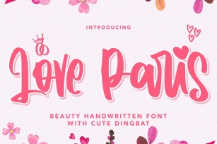 Love Paris Font Download