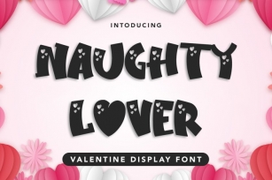 Naughty Lover Font Download