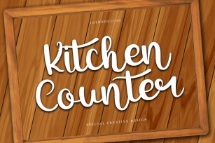 Kitchen Counter Font Download