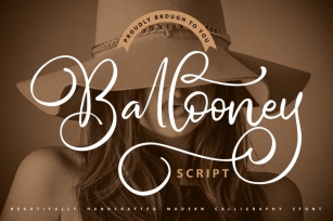 Ballooney Font Download