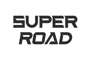 Super Road Font Download