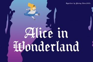 Alice in Wonderland Font Download