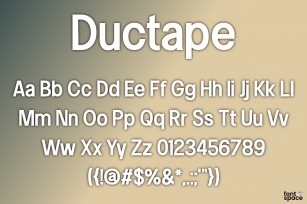 Ductape Font Download