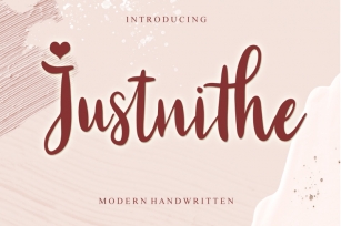 Justnithe Font Download