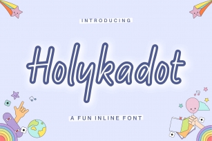 Holykadot Fun Inline Font Download