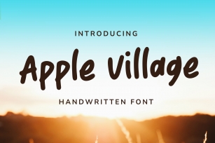 Apple Village Font Download