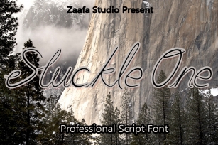 Stuckle One Font Download