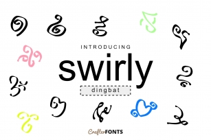 Swirly Dingbat Font Download