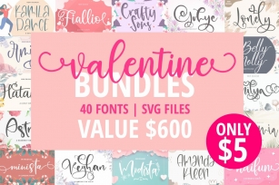 Valentine Bundles Font Download