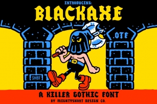 BLACKAXE FONT Font Download