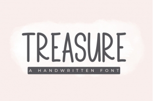 Treasure - Handwritten Font Font Download