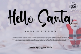 Hello Santa Font Download