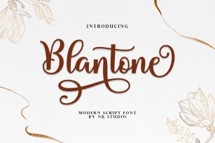 Blantone Script Font Download