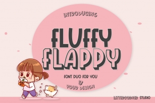 Fluffy Flappy DISPLAY Font Download