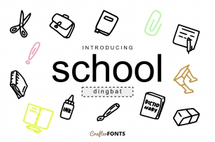 School Stuff Font Download