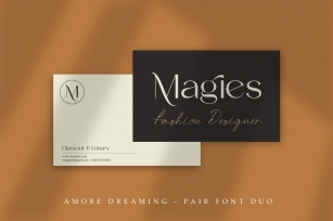 Amore Dreaming Duo Font Download