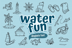 Water Fun Font Download