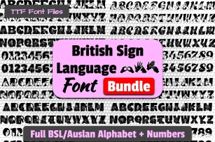 Able Lingo BSL 1-5 Font Download