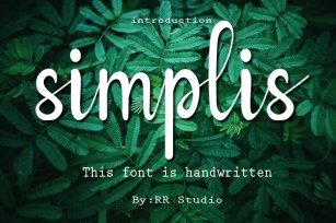 Simplis Font Download