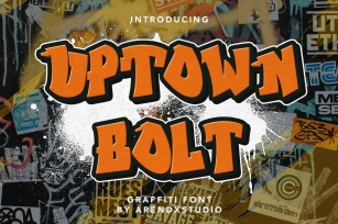 Uptown Bolt Font Download