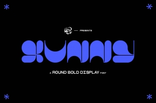 XUNNY Bold Display Typeface Font Download