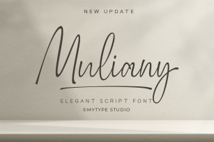 Muliany Font Download