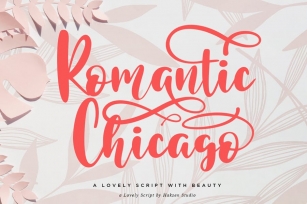 Romantic Chicago Font Download