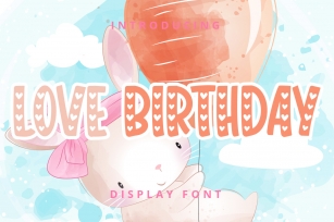 Love Birthday Font Download