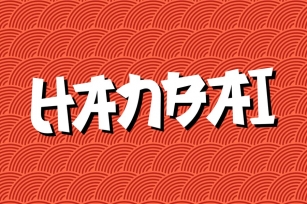 Hanbai - Japanese Font Font Download
