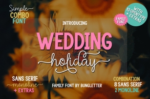 Wedding Holiday Font Download