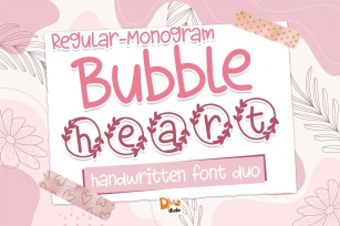 Bubble Heart Font Download