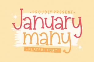 January Many Font Download