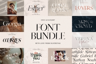 Chic  Elegant Serif Bundle Font Download