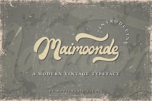 Maimoonde Vintage Font Download