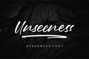Unseeness Handbrush Font Download
