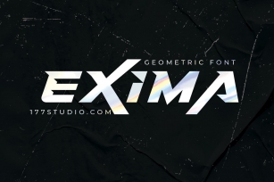 Exima Geometric Font Download