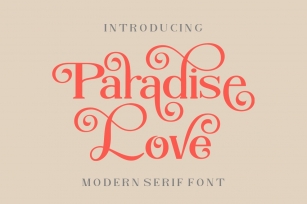 Paradise Love Font Download