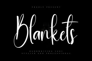 Blankets Font Download