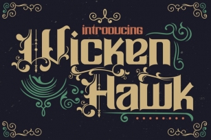 Wicken Hawk Font Download