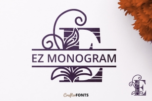 EZ Monogram Font Download