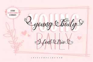 Young Baily Trio Font Download