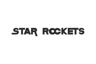 Star Rockets Font Download