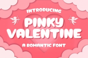 Pinky Valentine a Romantic Font Font Download
