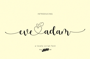 Eve Adams - Lovely Script Font Download