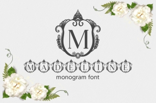 Madeline Monogram Font Download