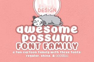 Awesome Possum Font Download