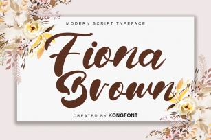 Fiona Brow Font Download